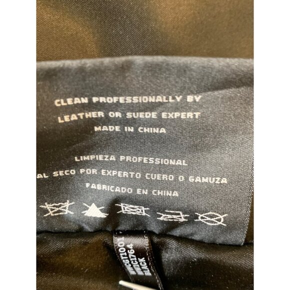 Andrew Marc New York Womens Lambskin Buttery Leather Jacket Small RHH10560 - Picture 9 of 13